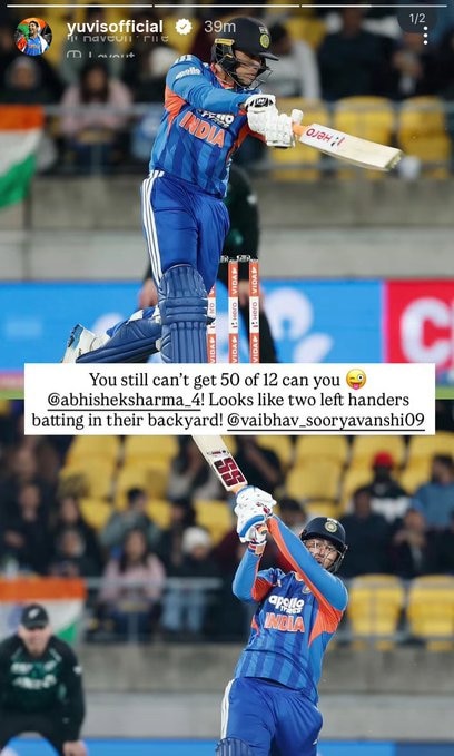 Screengrab from Yuvraj Singh Instagram