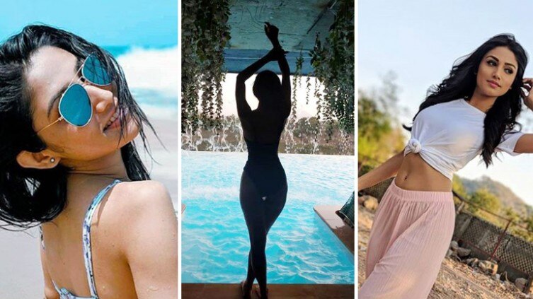 Roop actress Donal Bisht flaunts her perfect curves in floral bikini