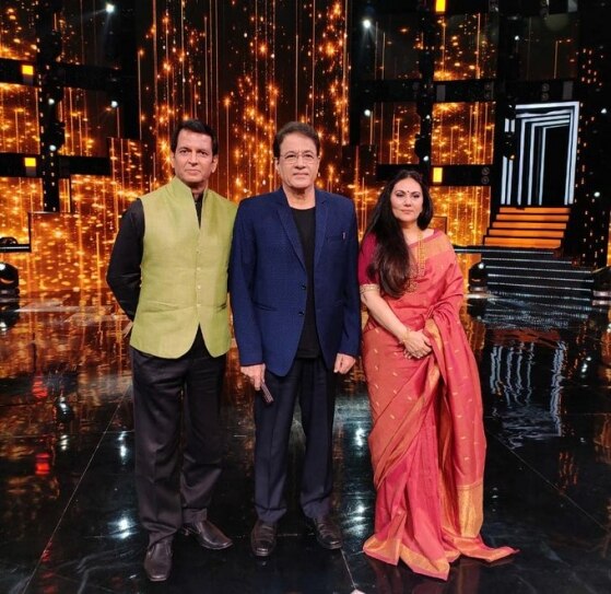 Dipika Chikhlia Arun Govil Sunil Lahri And Puneet Issar Shoot For Sa Re Ga Ma Pa Li L Champs Indiatoday With arun govil, deepika, dara singh, arvind trivedi. sa re ga ma pa li l champs