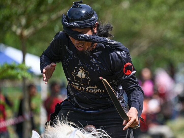 Horseback archery Malaysians take a shot at ancient pastime In Pics