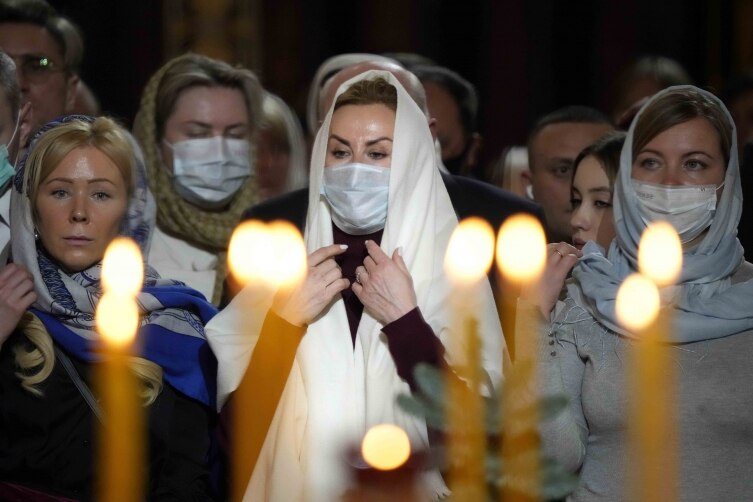 Russian Orthedox Christmas 2022 Russians Mark Orthodox Christmas Day In Church Services | In Pics |  Indiatoday
