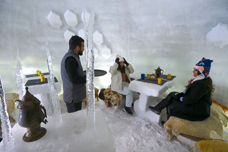 Tourists rejoice! 'World's largest igloo cafe' opens in Jammu and