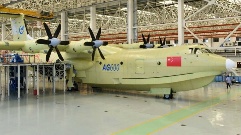 Largest amphibious aircraft has its maiden flight in China - FYI News