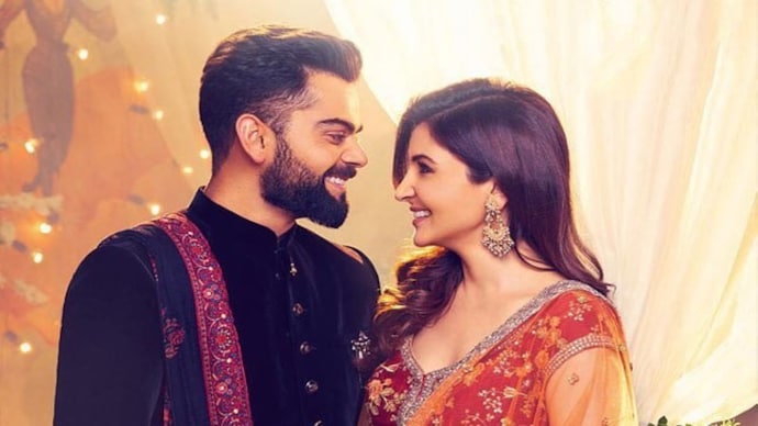 Virat Kohli and Anushka Sharma