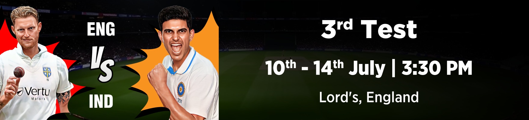 India vs England 3rd Test