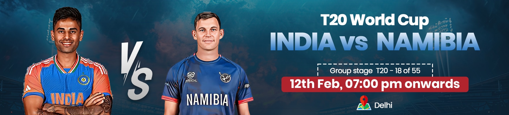India vs Namibia