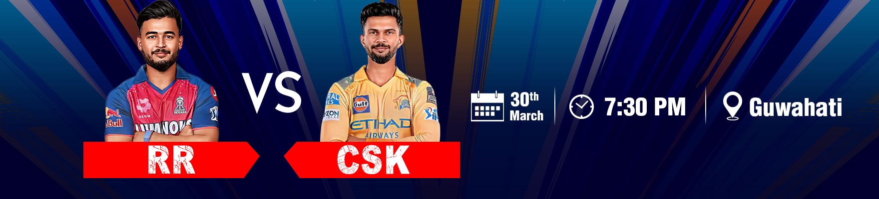 RR vs CSK, IPL 2026