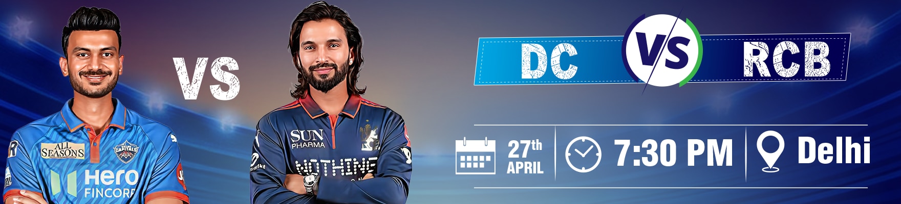 DC vs RCB