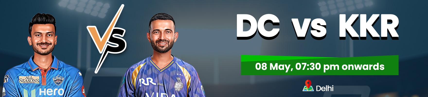 DC vs KKR