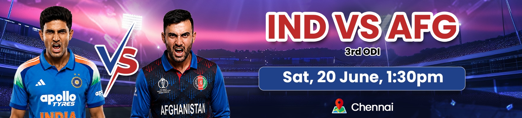 IND vs AFG 3rd ODI