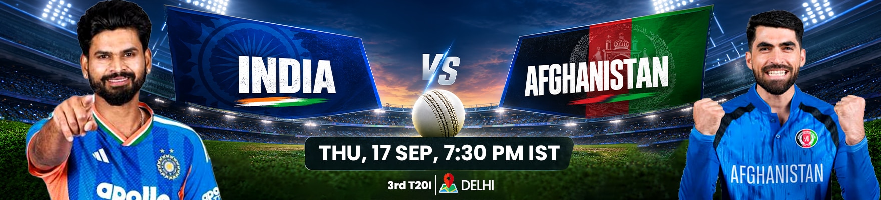 IND vs AFG 3rd T20I