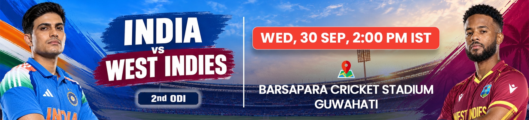IND vs WI 2nd ODI