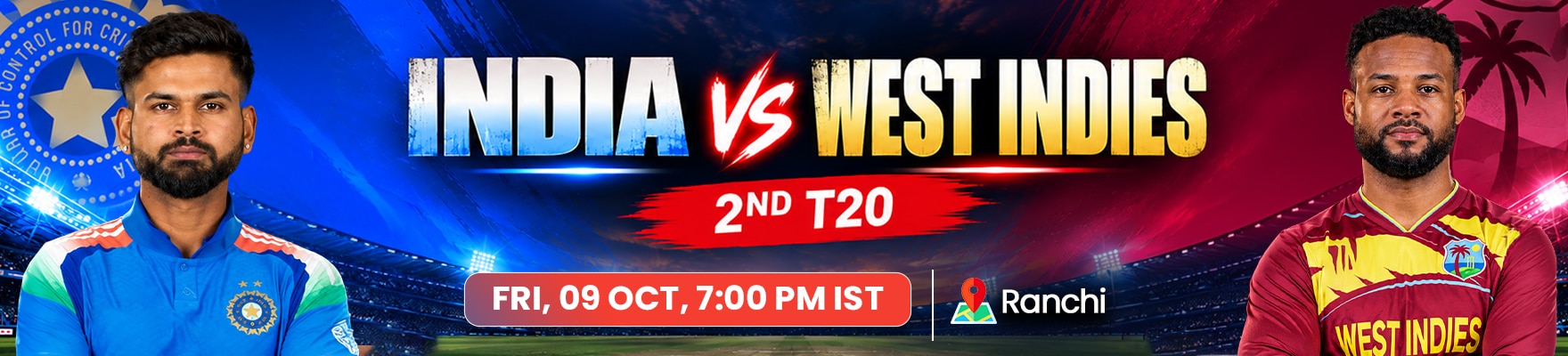 IND vs WI 2nd T20I