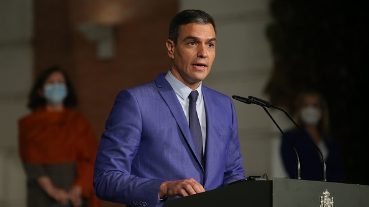 Spanish prime minister pedro sanchez