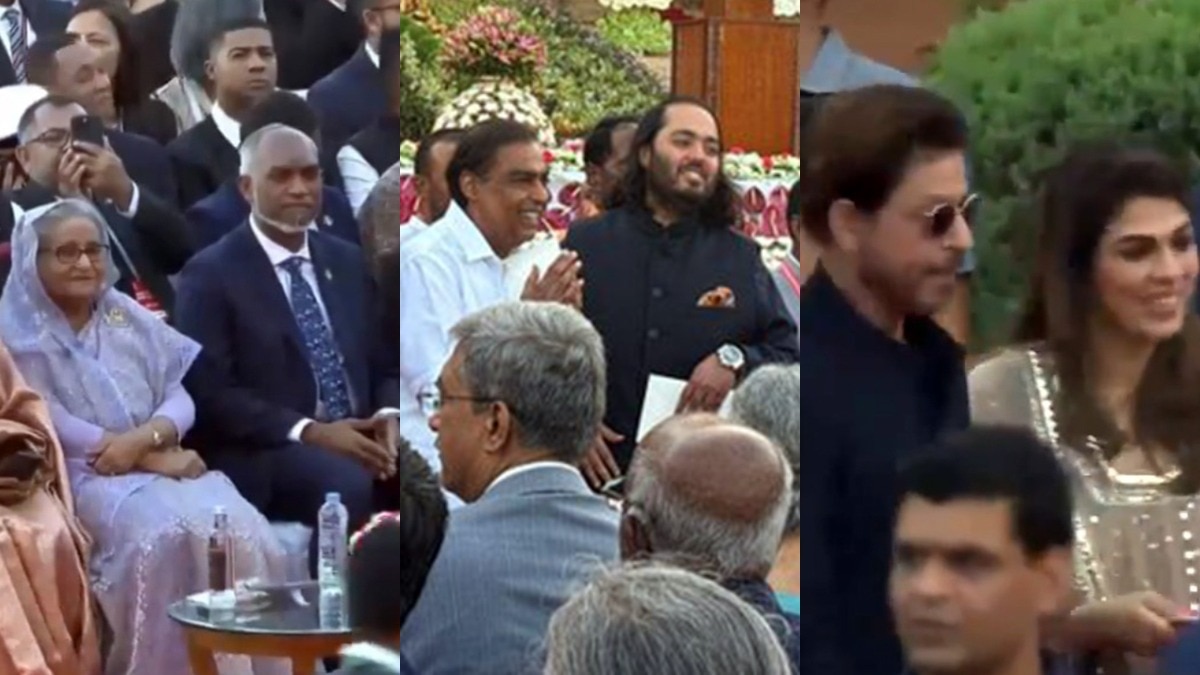 মোদীর শপথে উপস্থিত তাবড় ব্যক্তিত্বরা