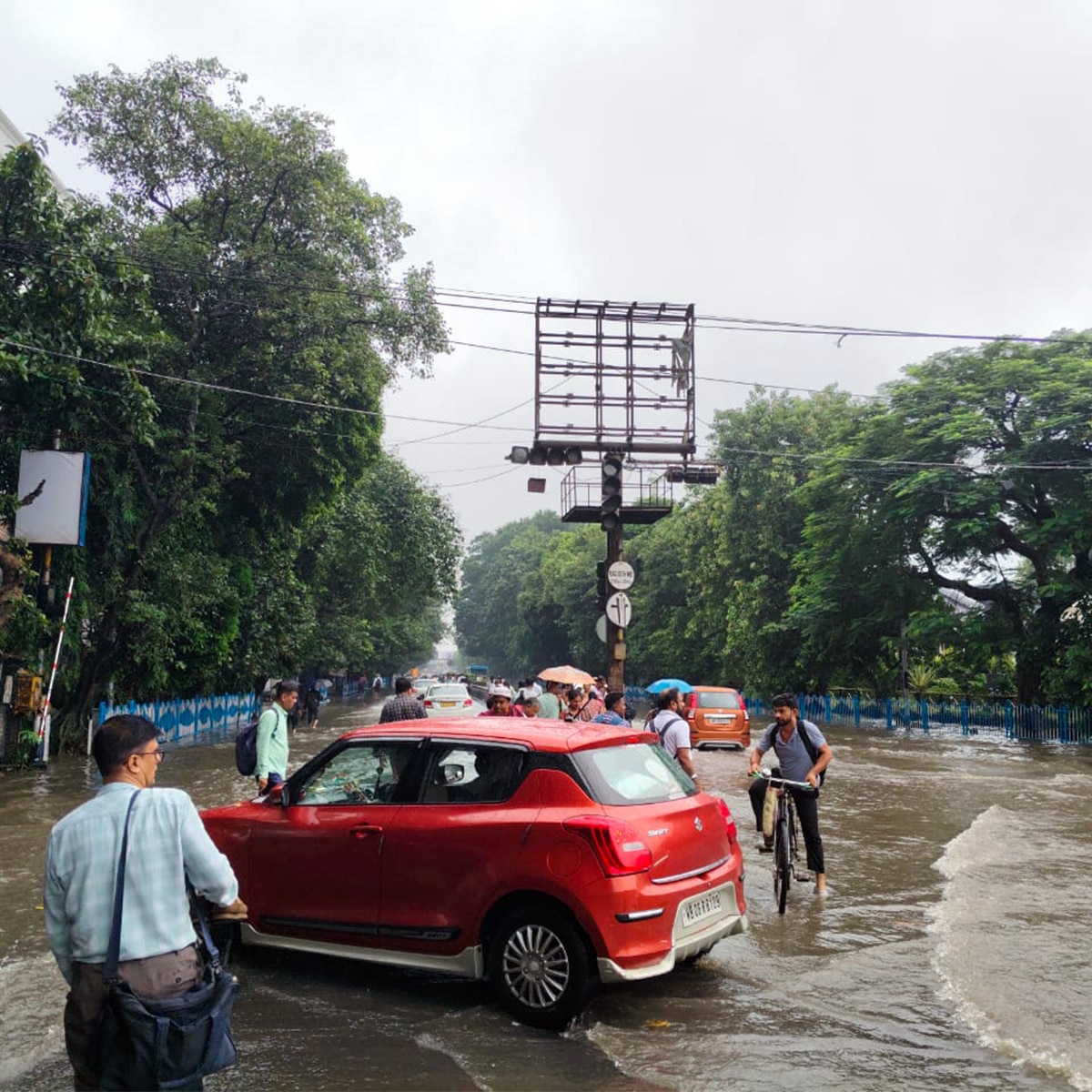 Heavy Rainfall in Kolkata