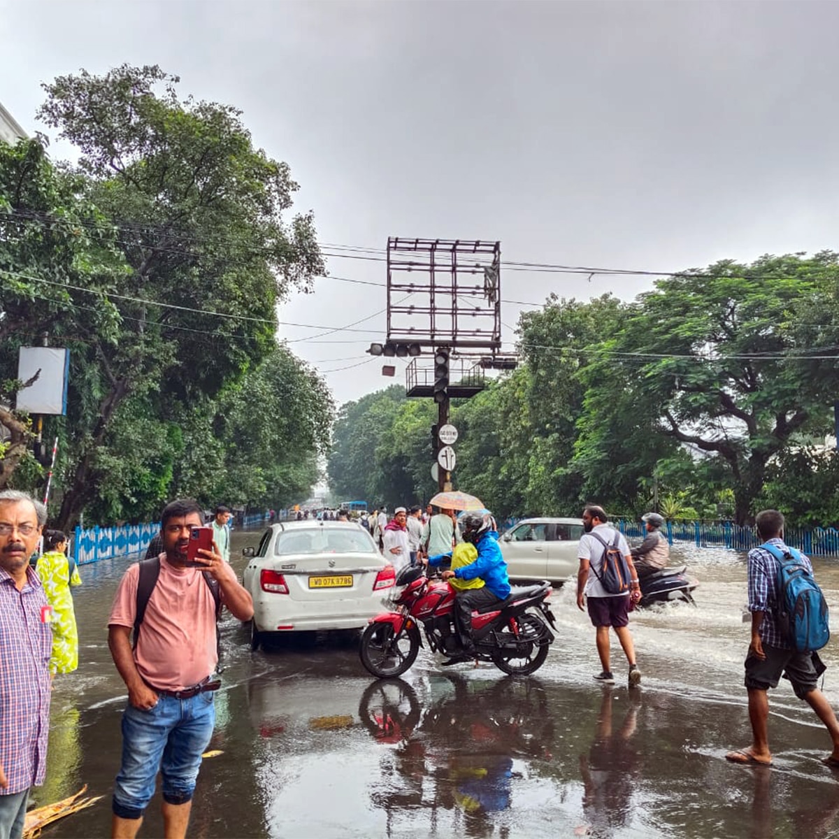 Heavy Rainfall in Kolkata