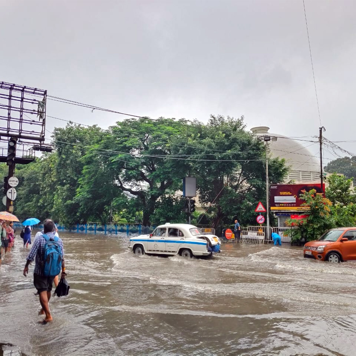 Heavy Rainfall in Kolkata