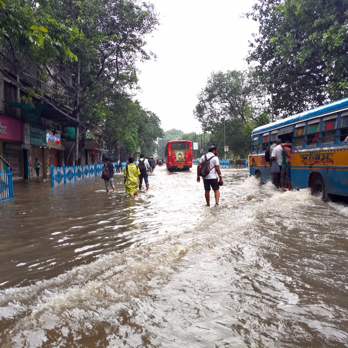 Heavy Rainfall in Kolkata