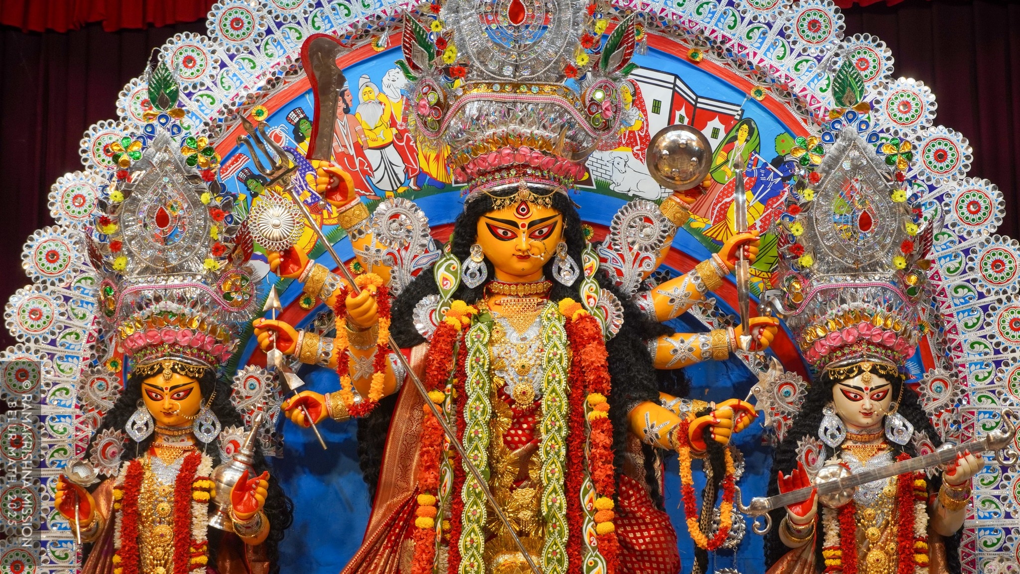 Belur Math Kumari Puja 2025
