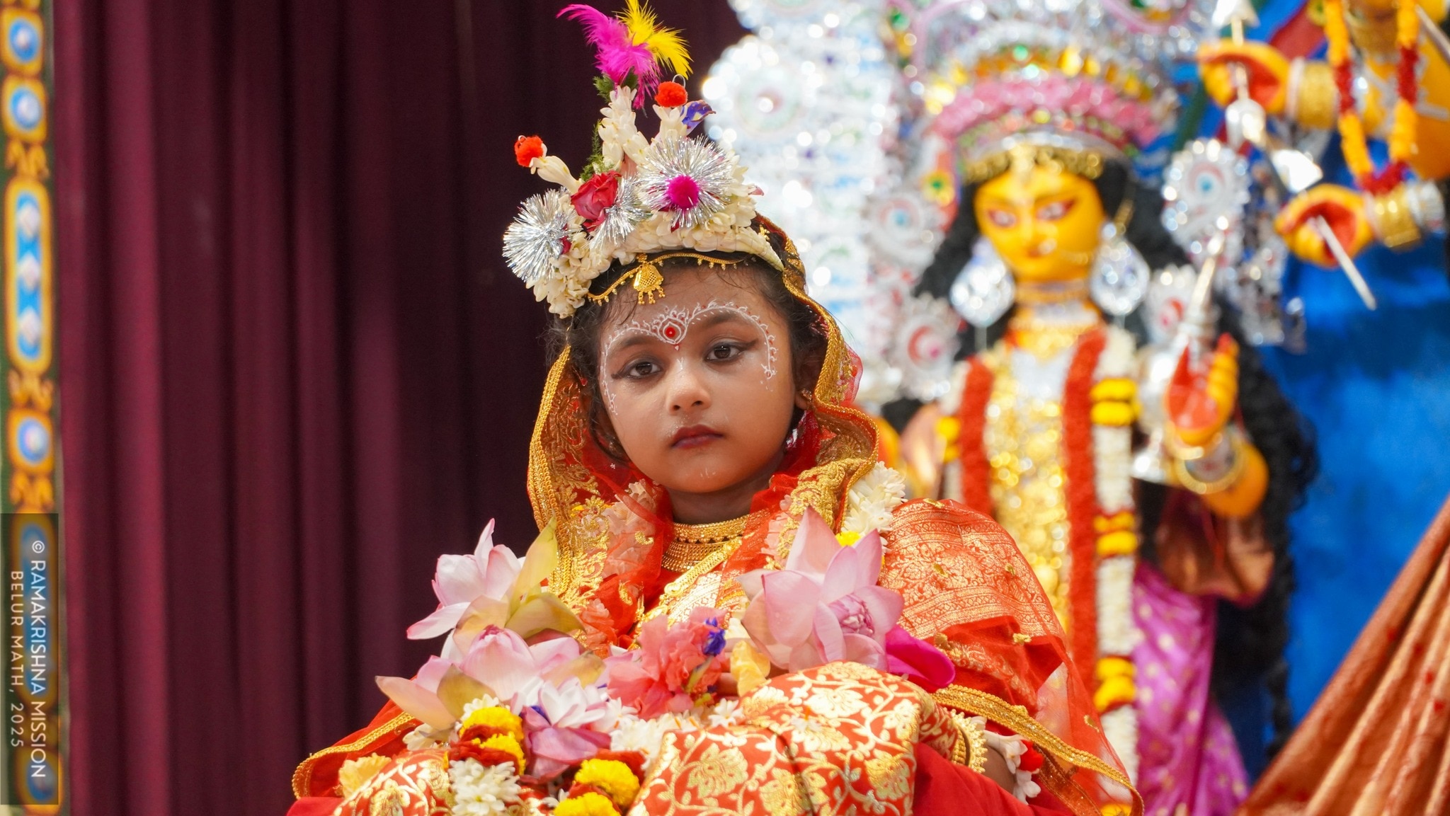 Belur Math Kumari Puja 2025