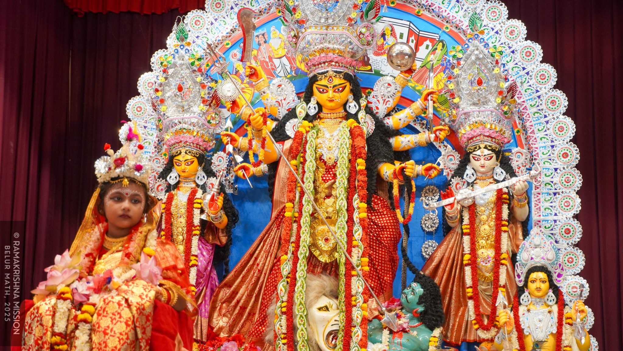 Belur Math Kumari Puja 2025