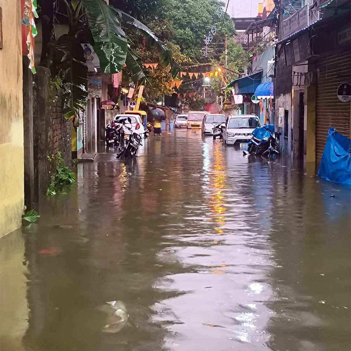Heavy Rainfall in Kolkata