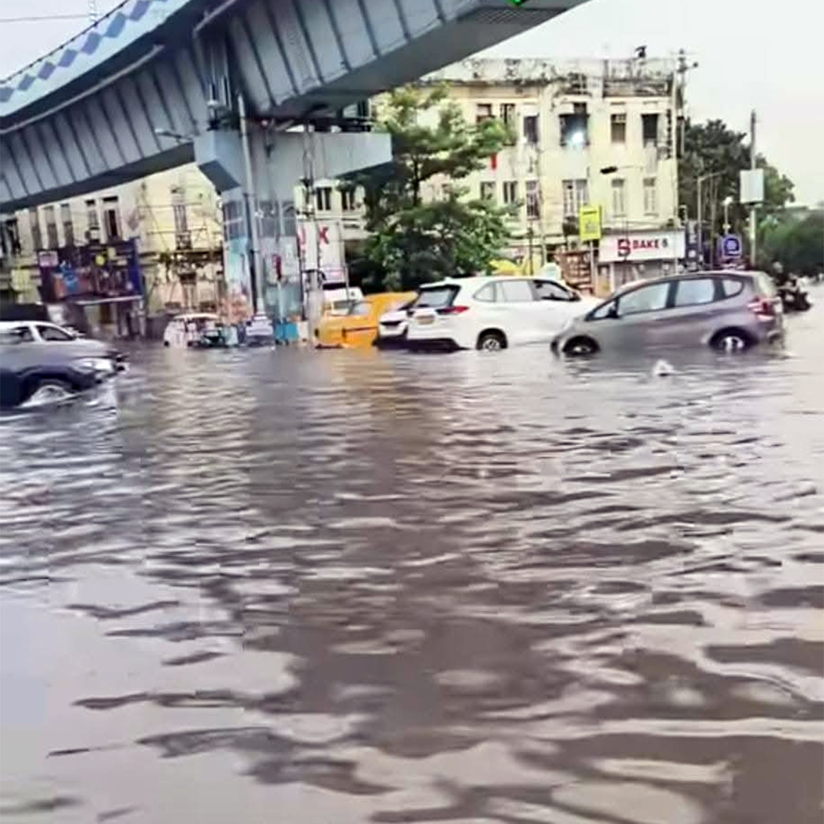 Heavy Rainfall in Kolkata