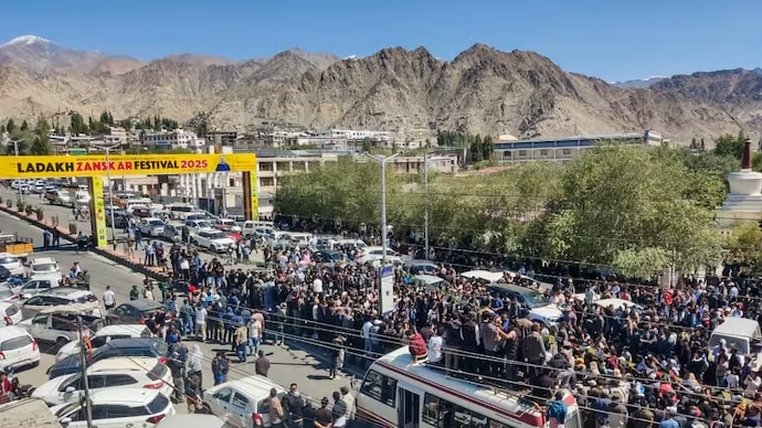 Leh Protest 