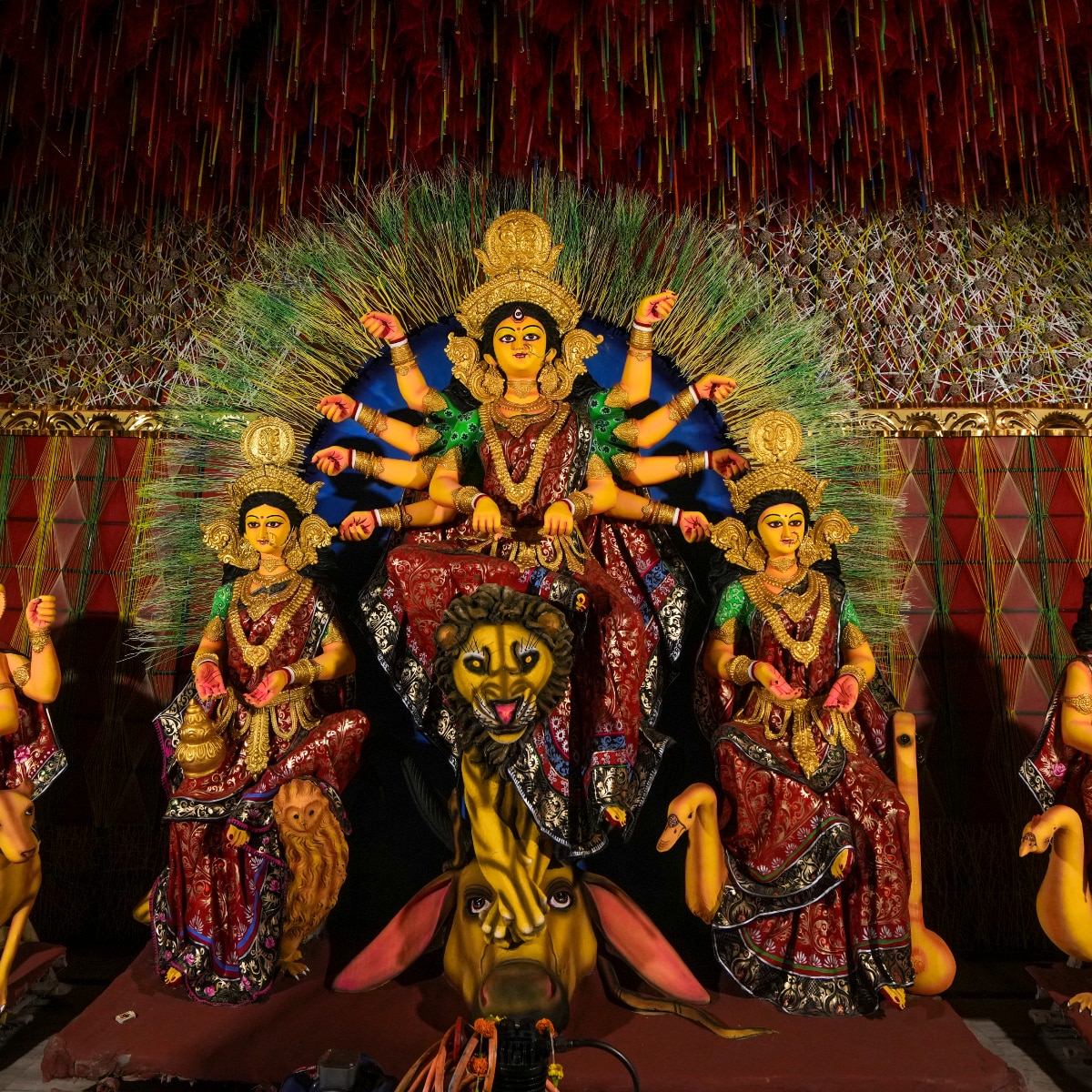 Maa Durga 108 Lotus Flower