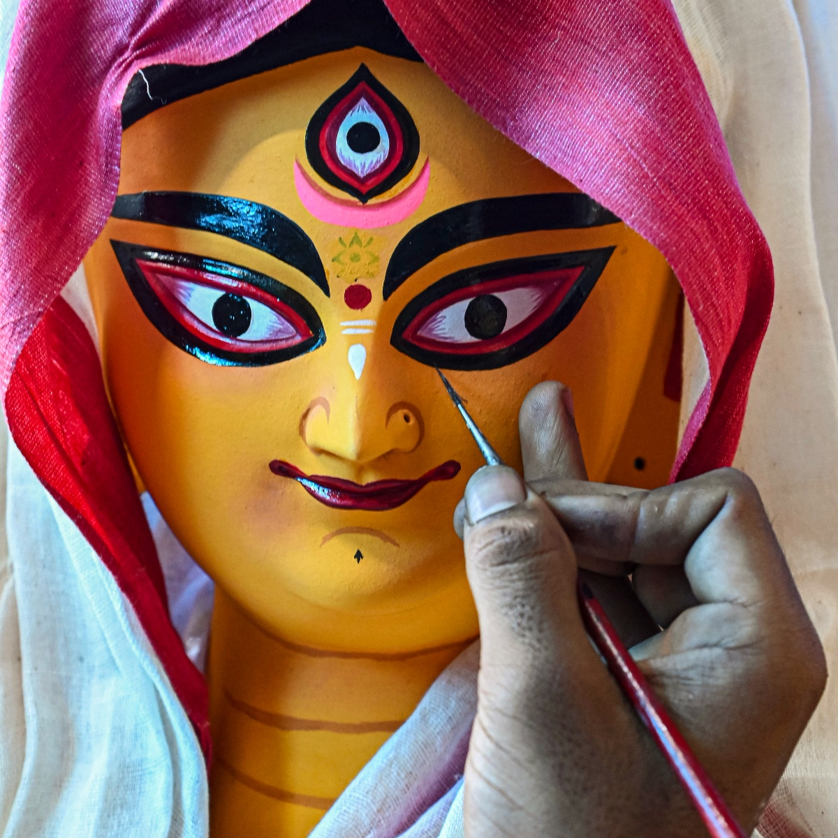 Maa Durga 108 Lotus Flower