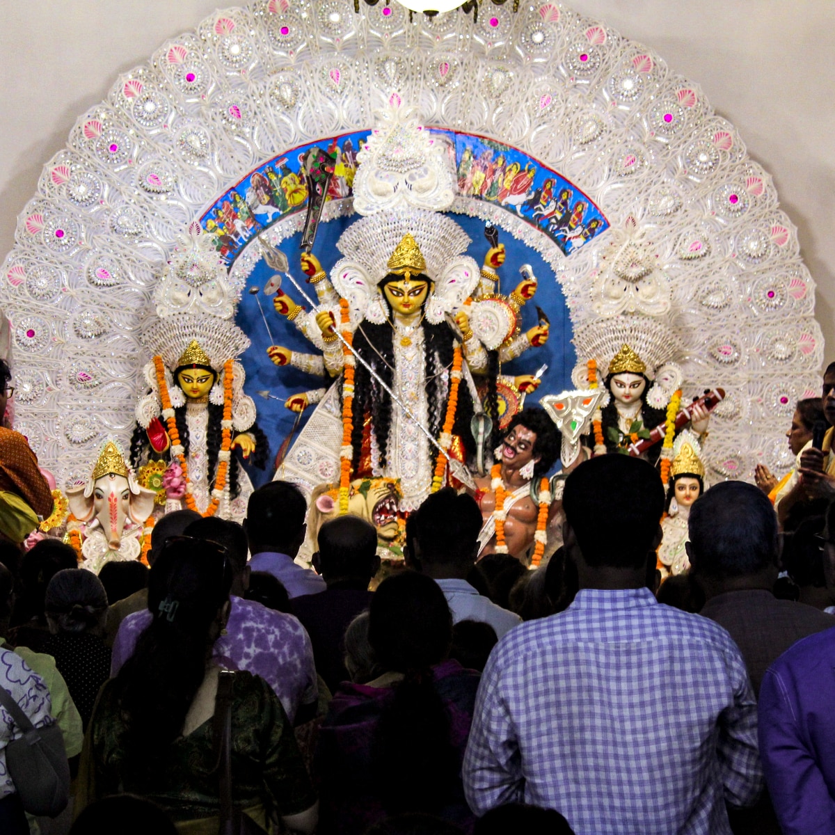 Maa Durga 108 Lotus Flower