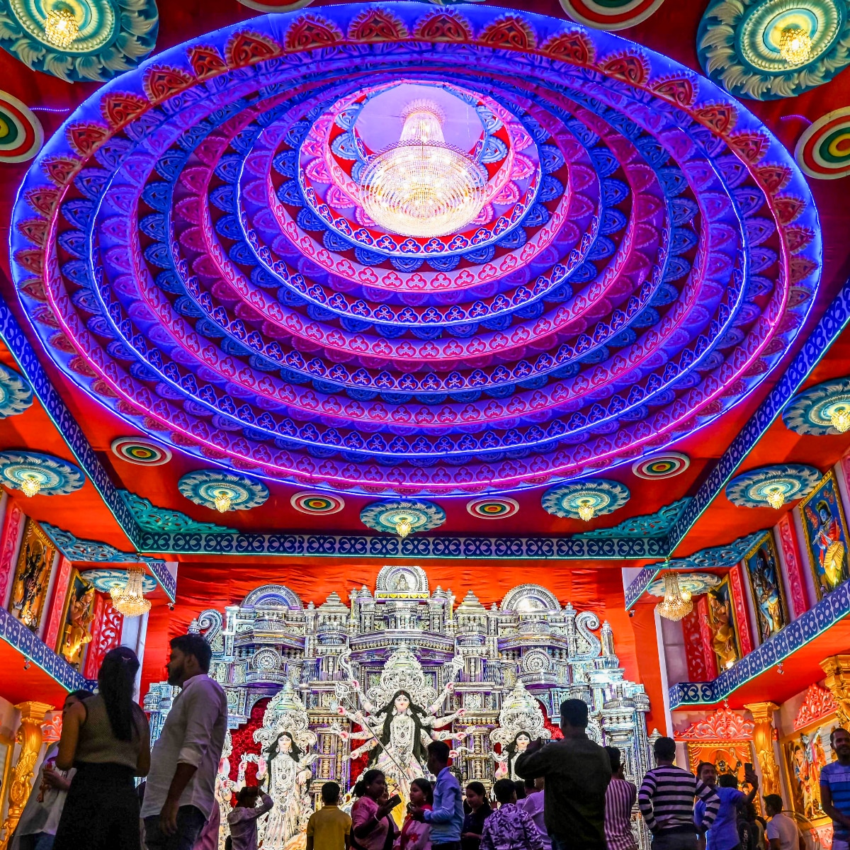 Maa Durga 108 Lotus Flower