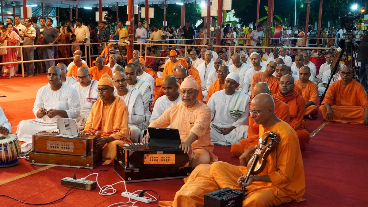 Kumari Puja in Belur Math