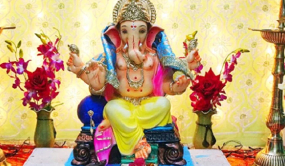 গণেশ অর্থাৎ ঋদ্ধি ও সিদ্ধির সঙ্গে শুভ ও কল্যাণ আসে