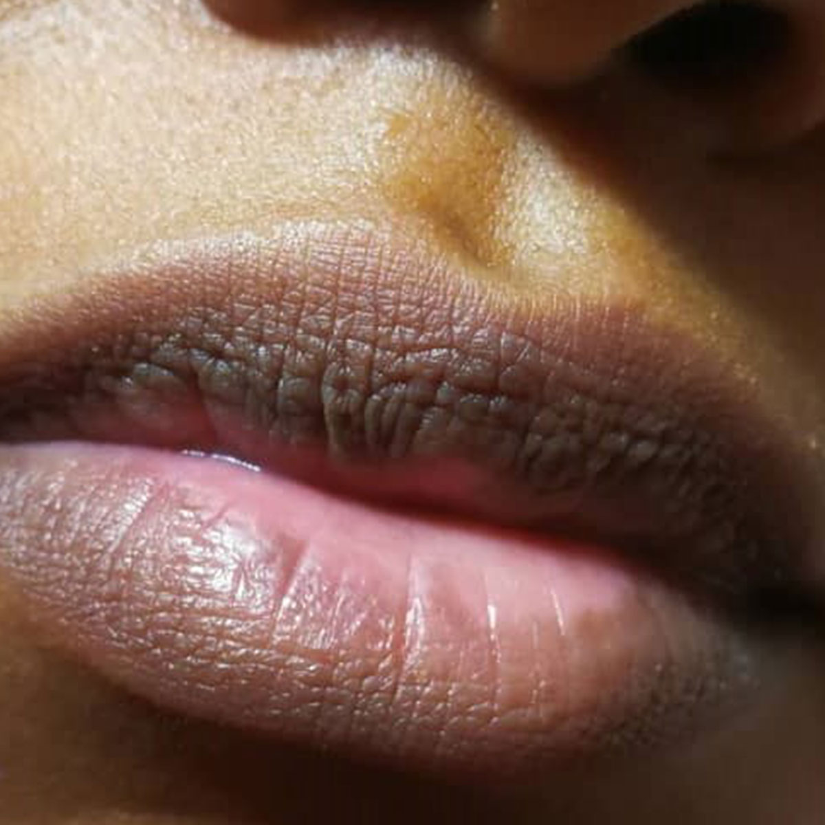 pink lips