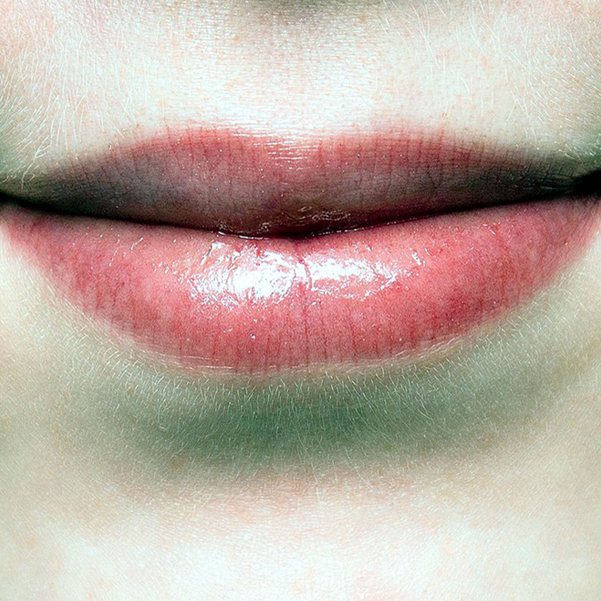 pink lips