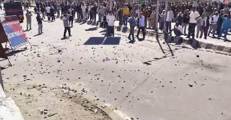 Leh Protest 