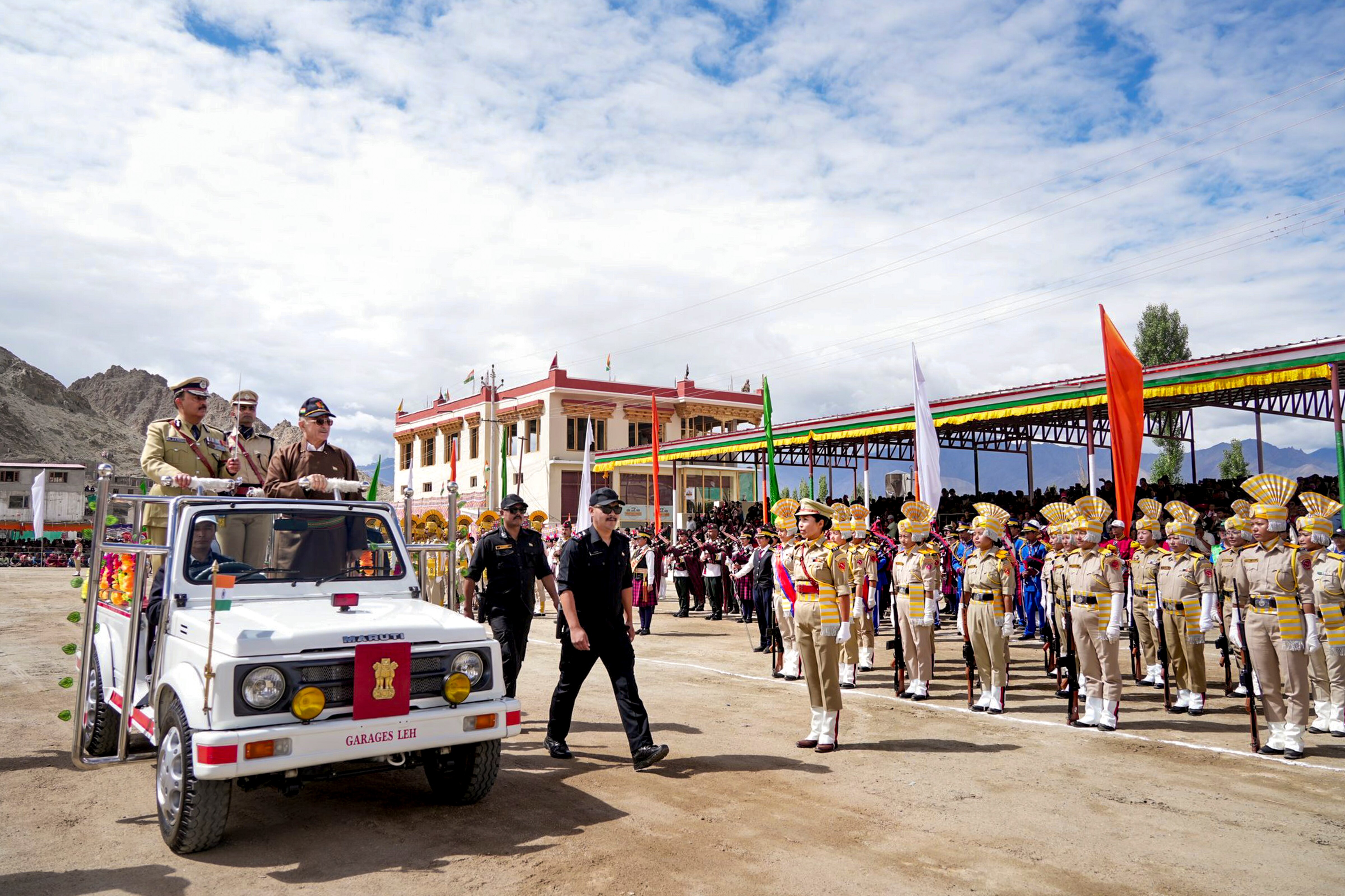 Leh Protest 