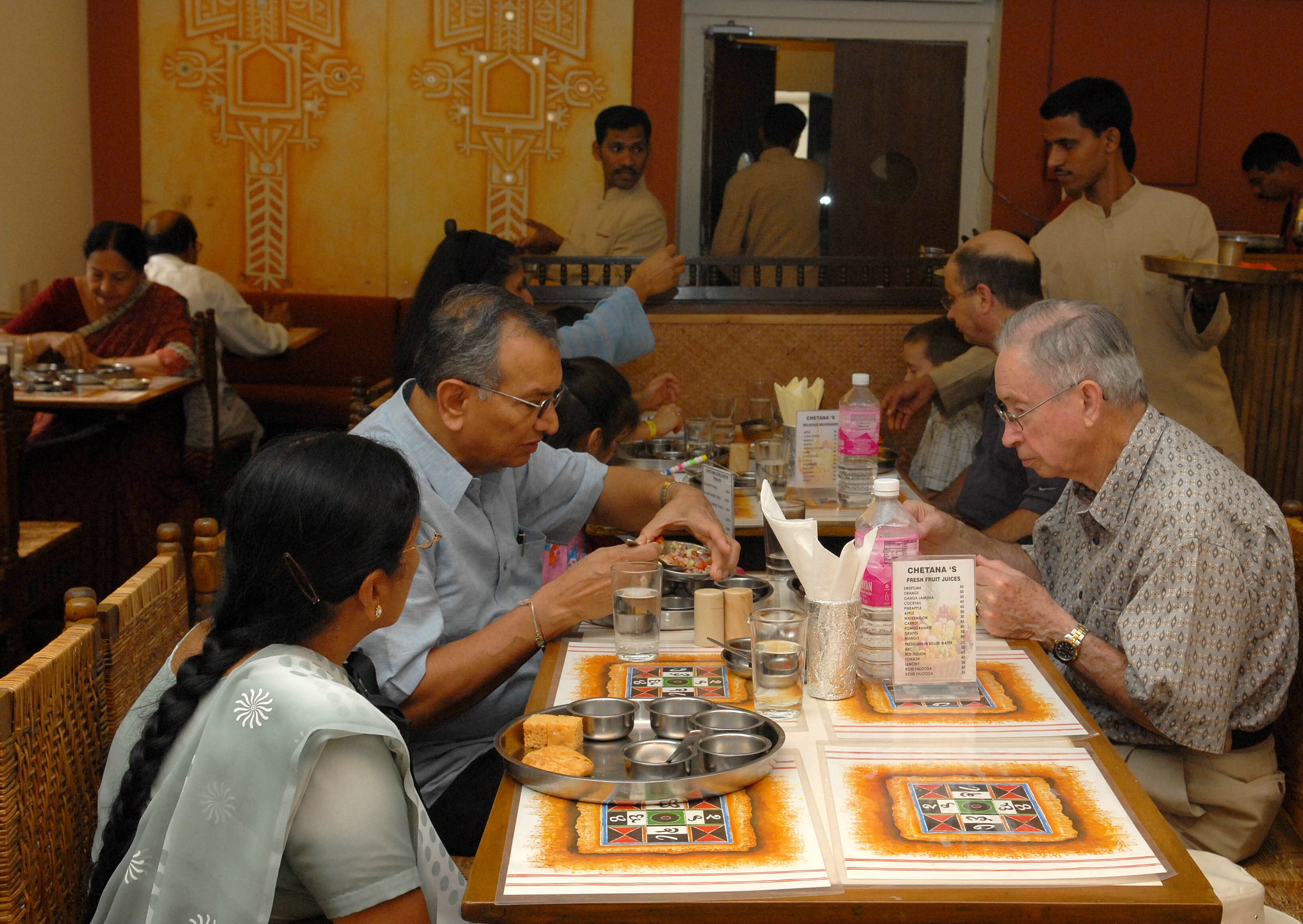 ভাত বা রুটির পরিমাণ