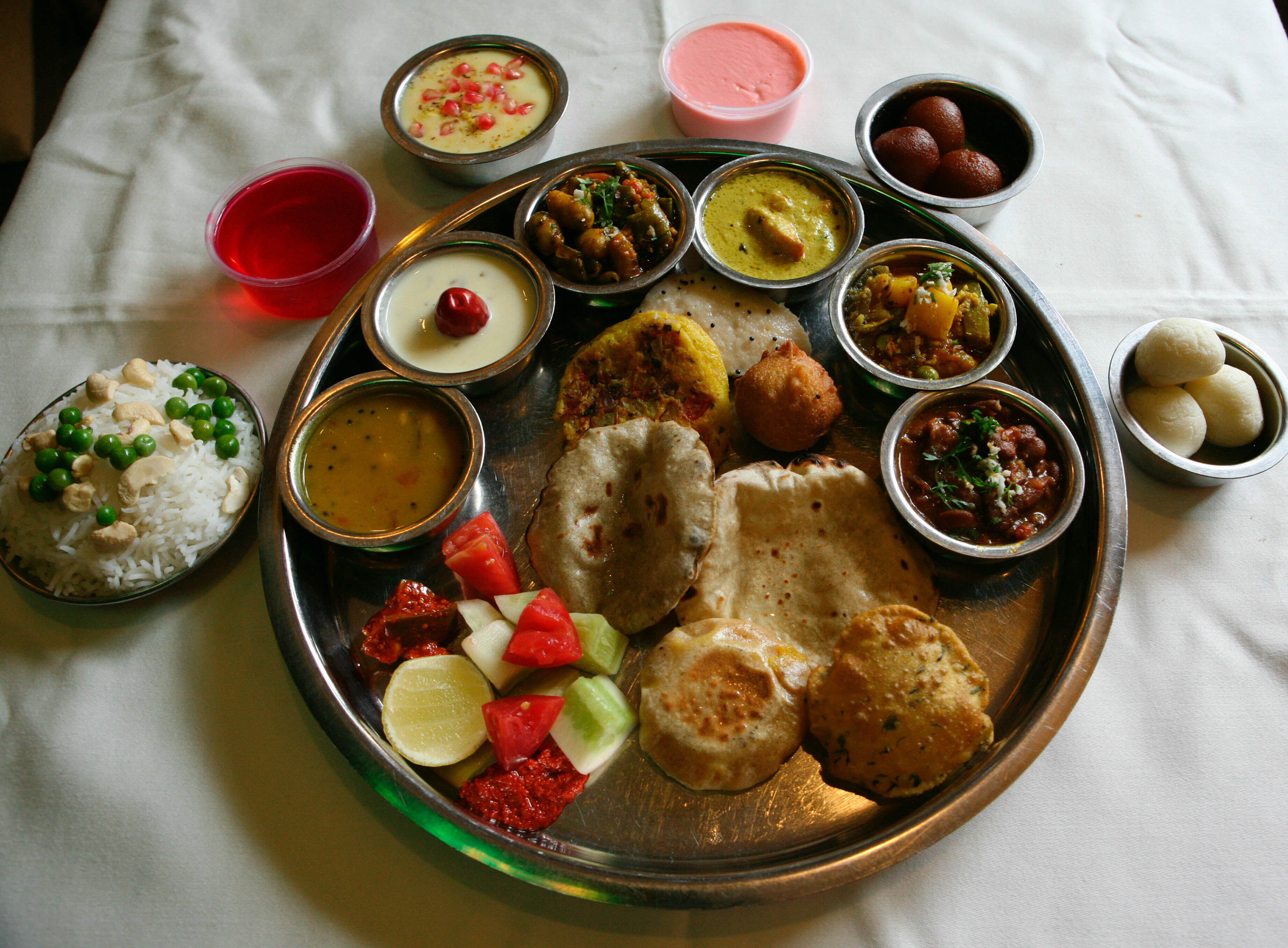 ভাত, গম বা বাজরা