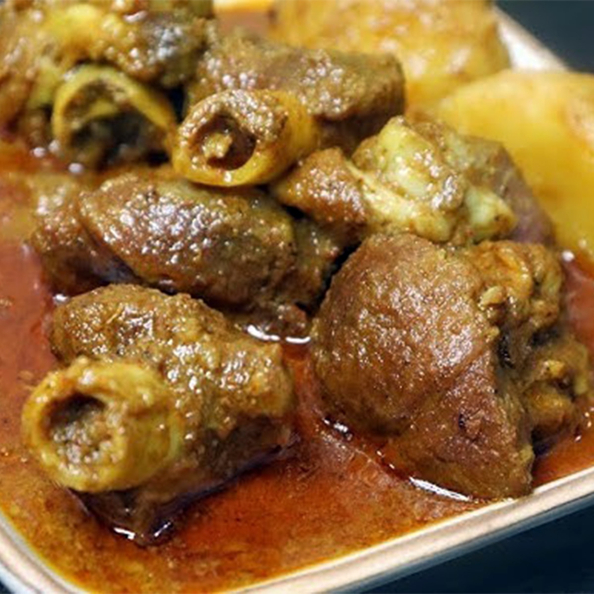 নিরামিষ পাঁঠার মাংস