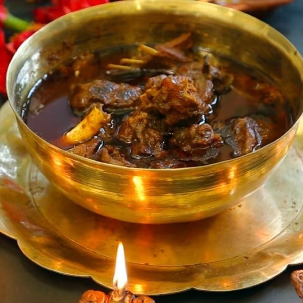 নিরামিষ পাঁঠার মাংস