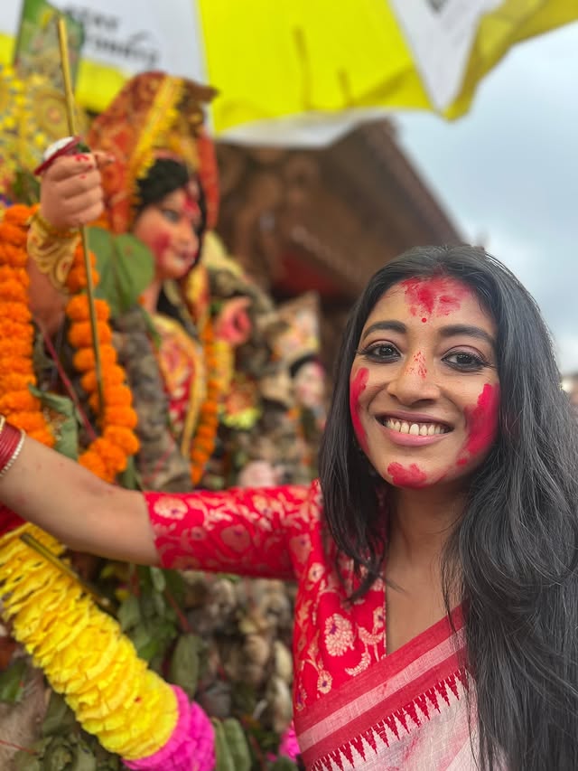 টলিপাড়ার সিঁদুর খেলা