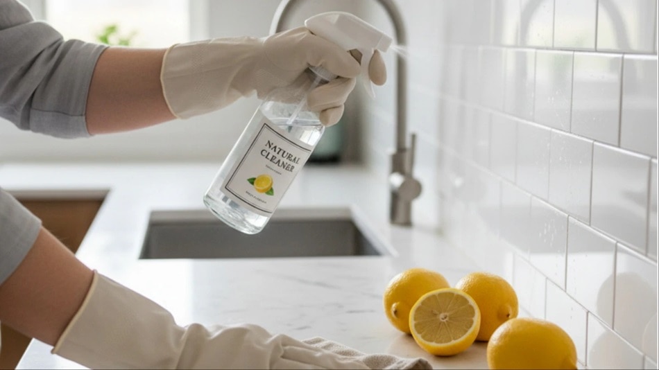 how to clean kitchen