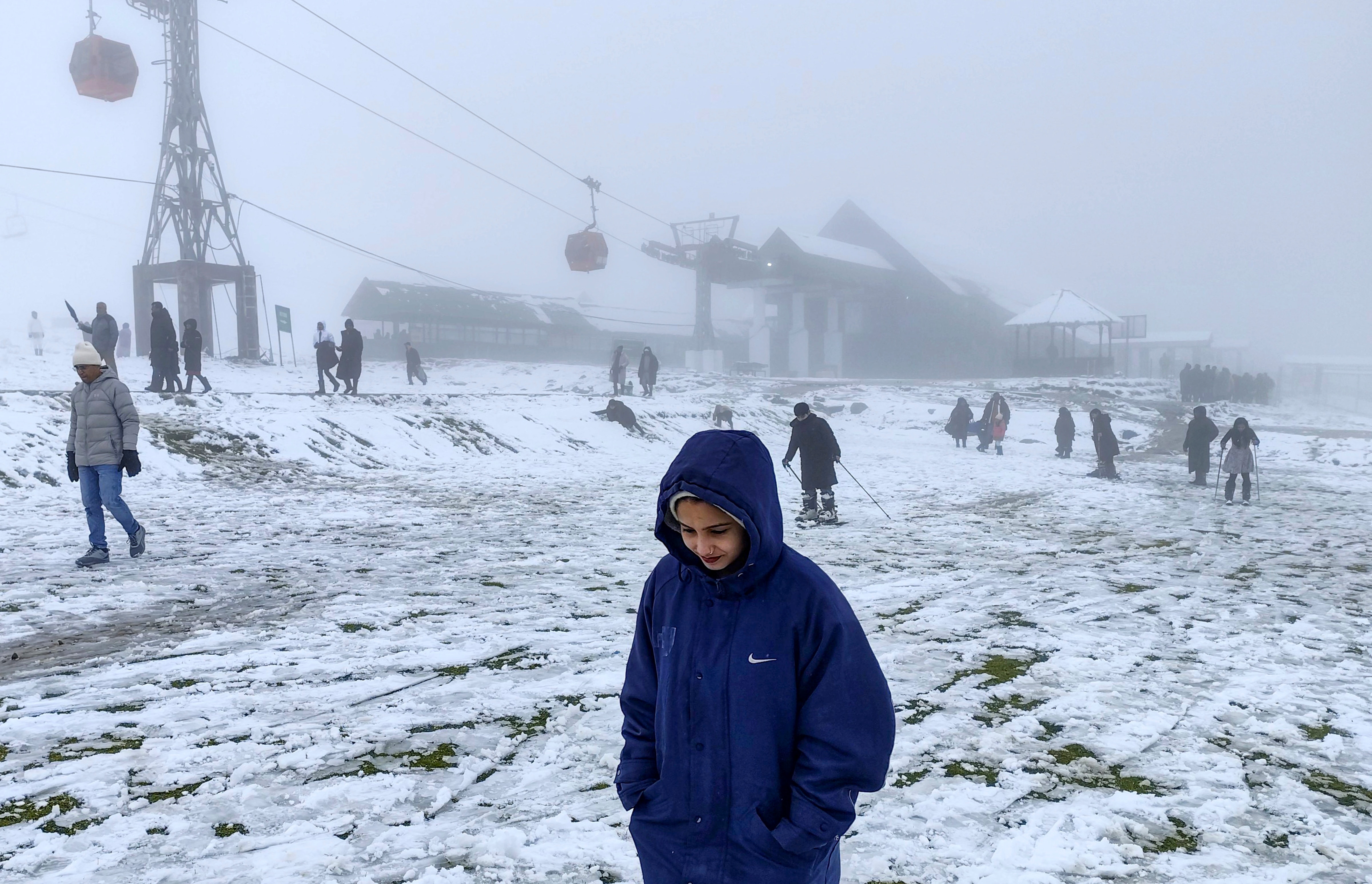 Jammu And Kashmir Snowfall 