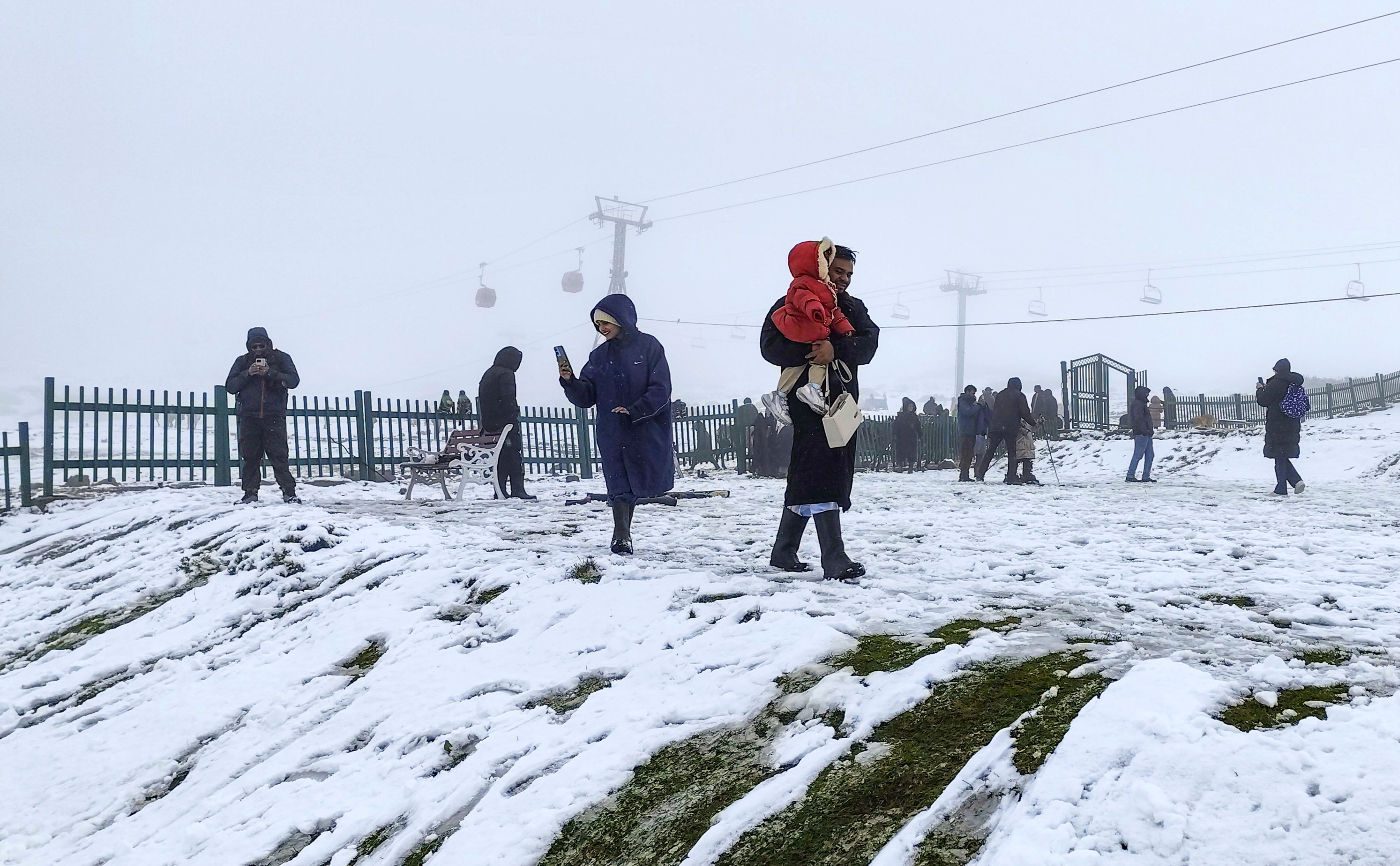 Jammu And Kashmir Snowfall 