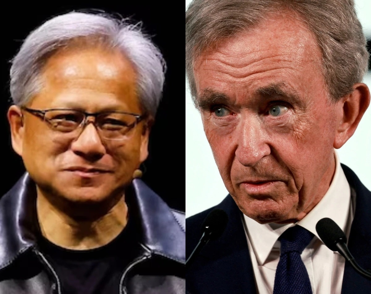 বার্নার্ড আর্নল্ট ও এনভিডিয়ার জেনসেন হুয়াং বার্নার্ড আর্নল্ট ও এনভিডিয়ার জেনসেন হুয়াং