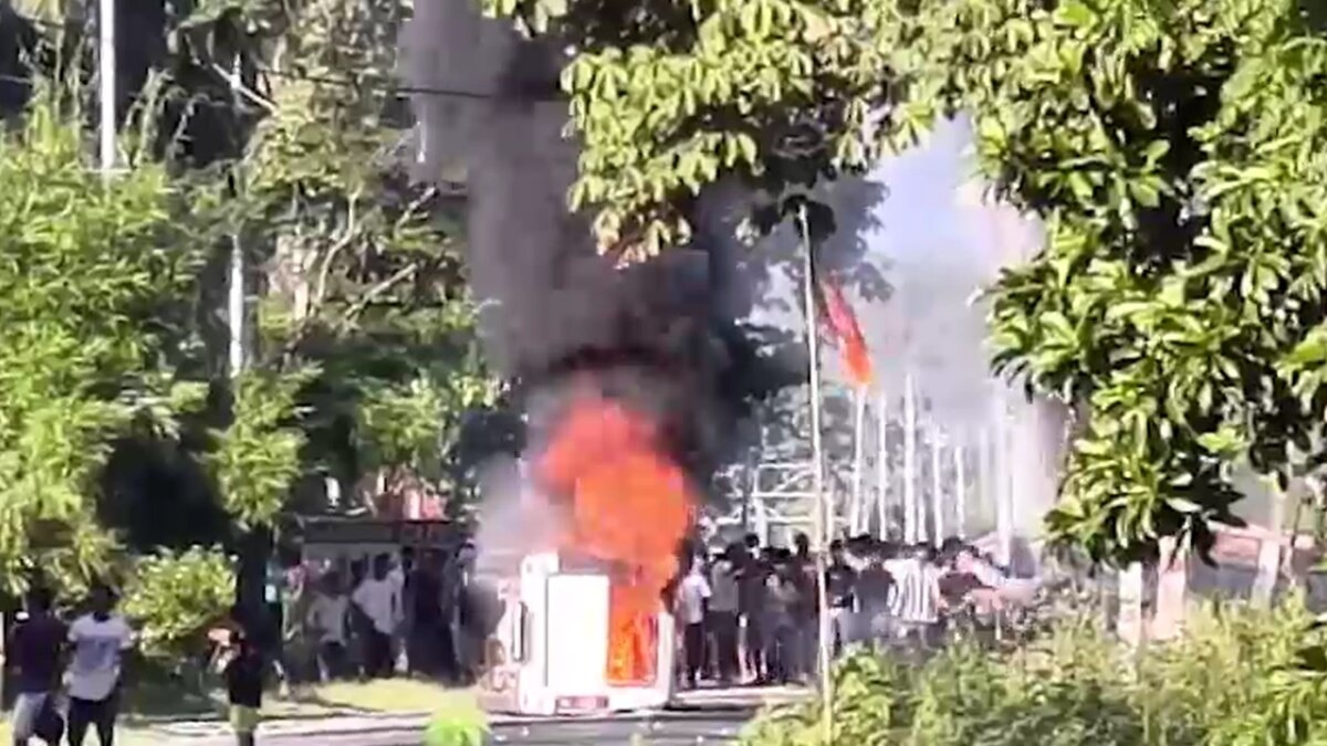 প্রতিবাদ মিছিল।