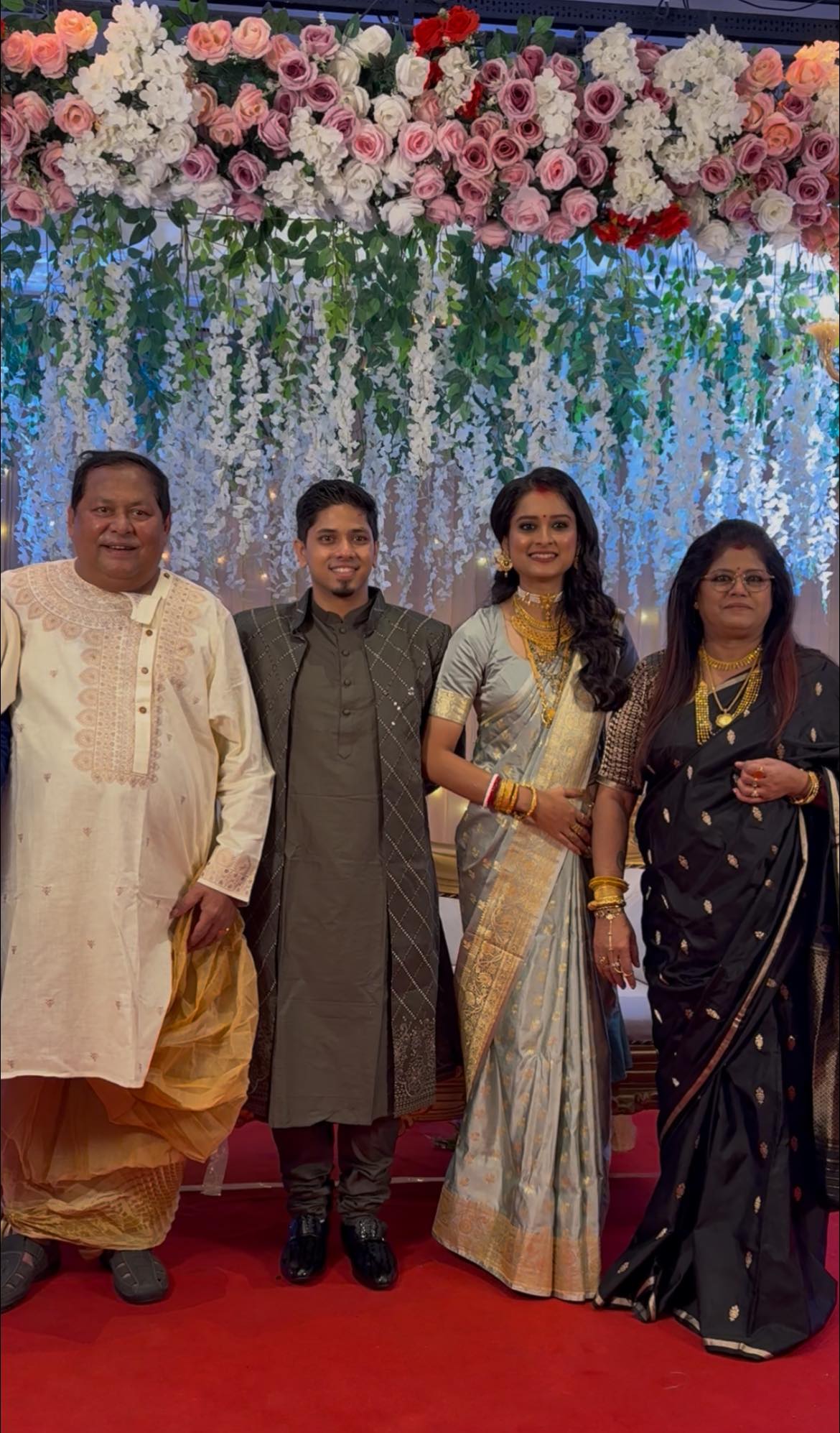 Kharaj Mukherjee son reception Kharaj Mukherjee son reception